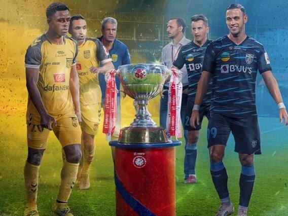 ISL को आज मिलेगा नया चैंपियन, फाइनल मुकाबले में भिड़ेंगे हैदराबाद एफसी और केरला ब्लास्टर्स ISL को आज मिलेगा नया चैंपियन, फाइनल मुकाबले में भिड़ेंगे हैदराबाद एफसी और केरला ब्लास्टर्स