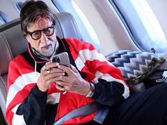 Amitabh Bachchan Boards A Flight To Lucknow For His Next Project