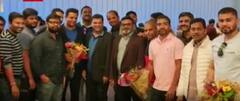 Minister KTR At Los Angeles Airport: లాస్ ఏంజెల్స్ లో కేటీఆర్ కు టీఆర్ఎస్ నాయకుల ఘనస్వాగతం|ABP Desam