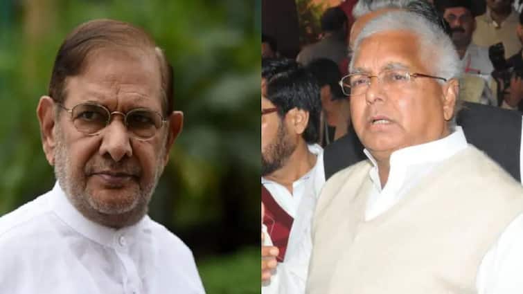 Sharad Yadav merges his LJD party with Lalu’s RJD after 25 years LJD-RJD Merger: ২৫ বছর একসঙ্গে শরদ যাদব, লালুপ্রসাদ যাদব, আরজেডি-র সঙ্গে মিশে গেল এলজেডি