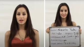 20 વર્ષની ઉંમરે નોરા ફતેહીએ આપ્યું હતું પોતાનું પહેલું ઓડિશન, વીડિયોમાં નોરાને ઓળખવી મુશ્કેલ!