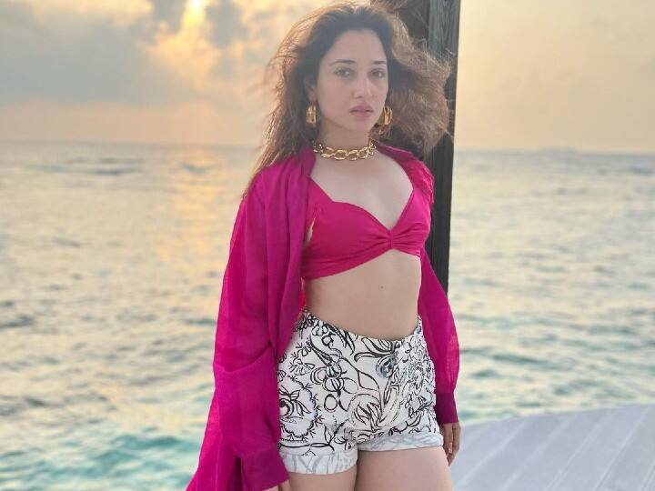 Tamannah Bhatia Gives A Glimpse Of Her Wandering Soul, Shares PICS From Maldives Vacation Tamannah Bhatia Gives A Glimpse Of Her 'Wandering' Soul, Shares PICS From Maldives Vacation