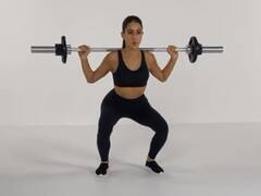 परफेक्ट फिगर के लिए जी तोड़ मेहनत करती हैं सारा अली खान, वीडियो में दिखाई  झलक