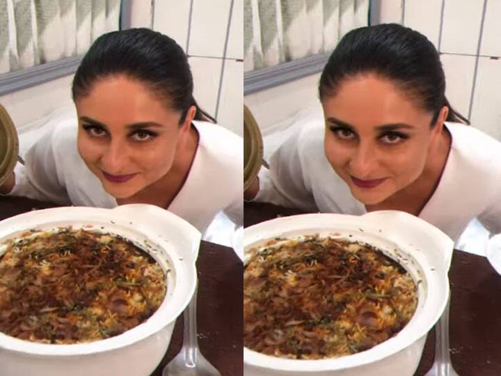 Kareena kapoor latest video while eating biryani goes viral, watch here बिरयानी देख करीना कपूर का खुद पर नहीं रहा काबू, बता दिया अगले दिन का भी मैन्यू