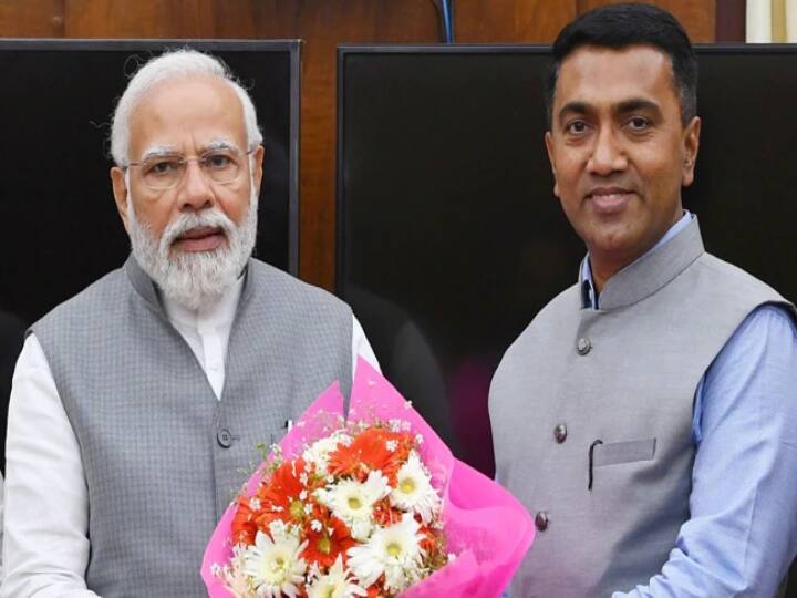 BJP Pramod Sawant declared as Goa Chief Minister, know in details Goa CM Name: கோவாவின் புதிய முதல்வராக பிரமோத் சாவந்த் மீண்டும் தேர்வு..!