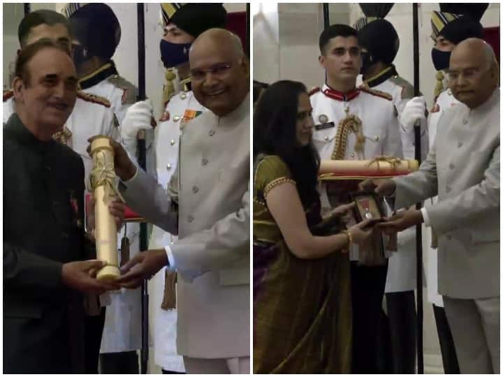 Padma Awards 2022: सीडीएस बिपिन रावत और कांग्रेस नेता गुलाम नबी आजाद को मिला पद्म पुरस्कार, राष्ट्रपति कोविंद ने किया सम्मानित