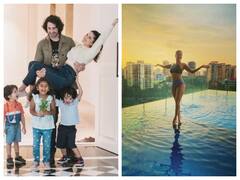 छत पर स्विमिंग पूल, बेहतरीन इंटीरियर डिजाइन... इस आलीशान घर में रहती हैं सनी लियोनी - देखें तस्वीरें