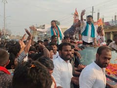 IN PICS | Telangana Congress 'Mana Ooru Mana Poru' Public Meeting