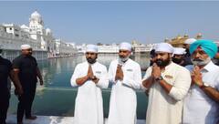 ਫ਼ਿਲਮ ‘RRR’ ਦੀ ਟੀਮ ਸ੍ਰੀ ਹਰਿਮੰਦਰ ਸਾਹਿਬ ਨਤਮਸਤਕ