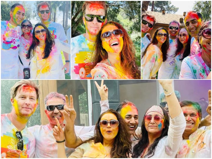 Preity Zinta Shares Glimpses From First Holi After Welcoming Twins Preity Zinta Shares Glimpses From First Holi After Welcoming Twins- Inside Photos