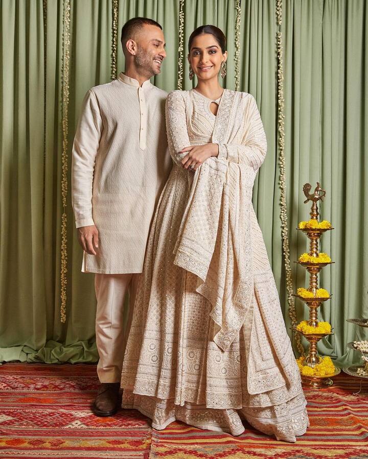 लग्नानंतर अभिनेत्रीने मनोरंजनविश्वापासून अंतर राखले आहे. (photo:sonamkapoor/ig)