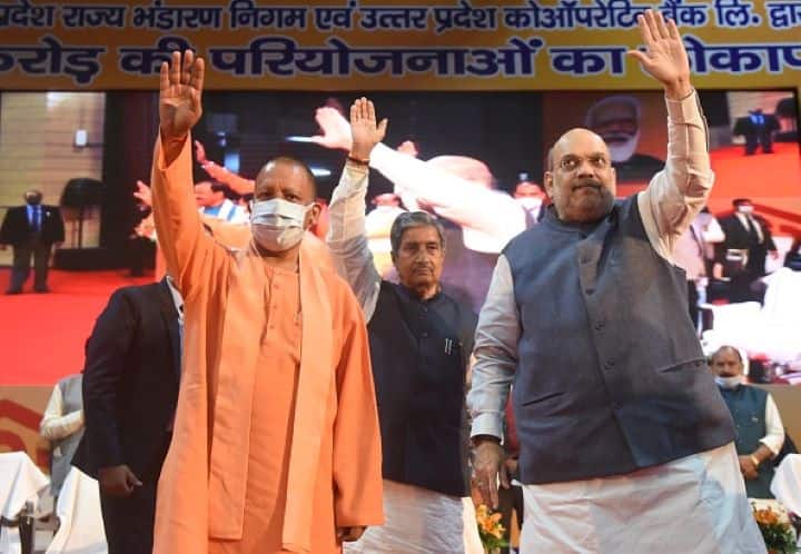 Amit Shah To Visit Lucknow Ahead Of Yogi Adityanath's Swearing-In Ceremony, Legislature Meet On March 24 Amit Shah To Visit Lucknow Ahead Of Yogi Adityanath's Swearing-In Ceremony, Legislature Meet On March 24