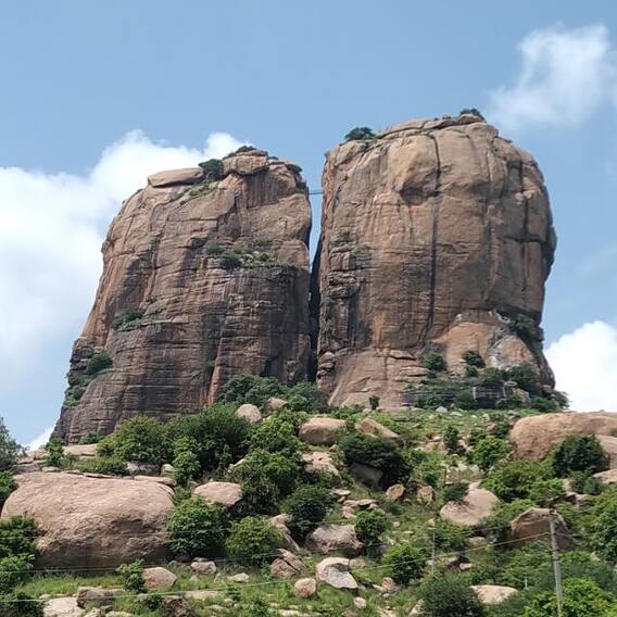 Puligundu Hills in Chittoor | Tourist Spot | చిత్తూరు జిల్లాలో పాపులర్ పులిగుండు హిల్స్| ABP Desam