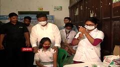 Vaccination for 12-14 Age Group: চেতলা গার্লস স্কুলের টিকাকরণ কেন্দ্রের উদ্বোধনে ফিরহাদ হাকিম।Bangla News