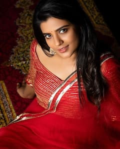 Aishwarya Rajesh pics: சிவப்பு நிறம்....ஐஸ்வர்யாவின் அழகிய போட்டோஷூட்...!