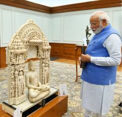 ऑस्ट्रेलियाकडून भारताचा 'वारसा' परत, 29 पुरातन वस्तूंची पंतप्रधानांकडून पाहणी