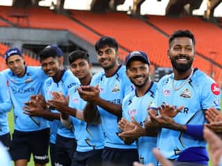 Gujrat Titans Photos : गुजरात टायटन्स करत आहेत कसून सराव, पाहा फोटो