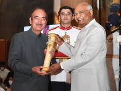 पद्म भूषण से सम्मानित होने के बाद बोले गुलाम नबी आजाद, 'अच्छा लगा किसी ने मेरे काम को पहचाना...'