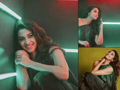 Actress Priya Bhavani Shankar: அதோ.. பொன் பிறையா?.. பச்சை உடையில் ஜொலிக்கும் பிரியா பவானி சங்கர்!