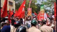 Bankura: বামেদের আইন অমান্য কর্মসূচি ঘিরে বাঁকুড়ায় উত্তেজনা । Bangla News