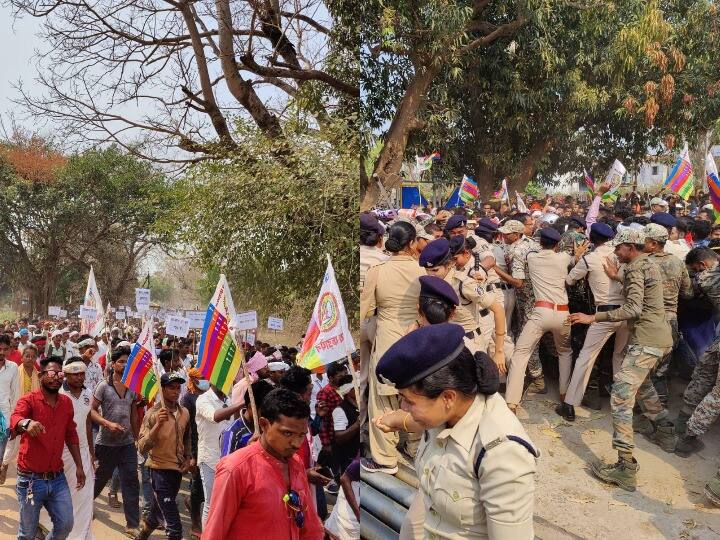 Sukma Thousands of villagers rallied against Sukma Collector Vineet Nandanwar demand for his removal ANN Sukma: सुकमा कलेक्टर के खिलाफ लामबंद हुए हजारों ग्रामीण, लोगों ने प्रशासन के सामने रखी ये बड़ी मांग