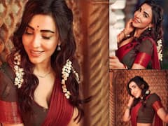 Actress Parvati Nair: தாவணி போட்ட தீபாவளி.. நடிகை பார்வதி நாயரின் நச் போட்டோஸ்!