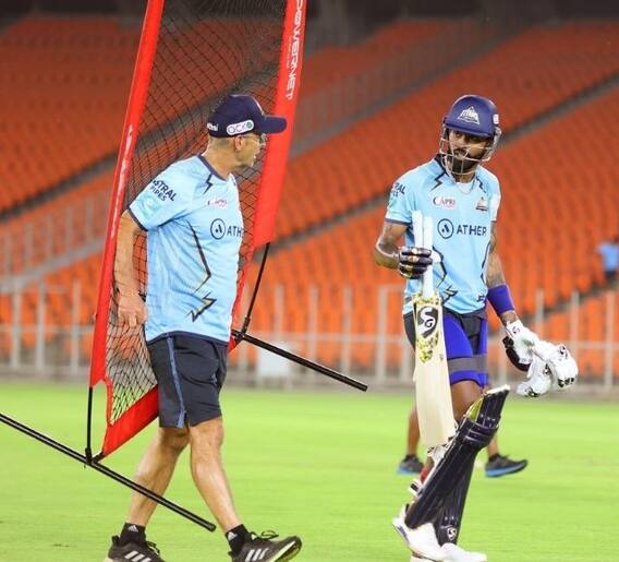 गुजरात टायटन्सचा कसून सराव