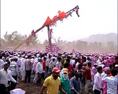PHOTO : कोरोनानंतर बगाड यात्रा जल्लोषात; भाविकांचा उत्साह