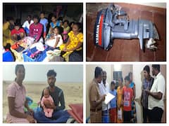 இலங்கையில் விண்ணை முட்டும் விலைவாசி உயர்வு எதிரொலி -  இதுவரை 16 பேர்  தமிழகத்தில்  தஞ்சம்