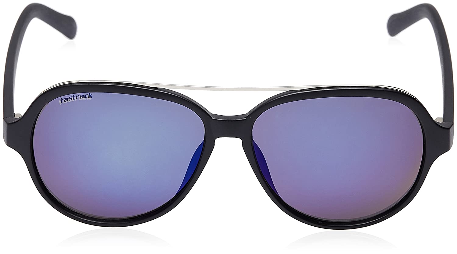 Buy VINCENT CHASE EYEWEAR Unisex Hexagonal Polarization Sunglasses Silver  Frame Blue Lens (Medium) at Amazon.in