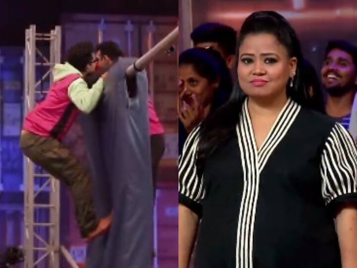 भारती सिंह को हर्ष पर आई शर्म, 'द खतरा खतरा शो' में पति ने की शर्मसार कर देने वाली हरकत! Karan patel Give Rose to Bharti Singh Husband Harsh Limbachiyaa Bharti Felt Shy भारती सिंह को हर्ष पर आई शर्म, 'द खतरा खतरा शो' में पति ने की शर्मसार कर देने वाली हरकत!
