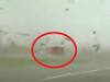 Texas Tornado: వీడియో - కారును గిరాగిరా తిప్పి విసిరేసిన సుడిగాలి, డ్రైవర్ వెంటనే ఏం చేశాడో చూడండి
