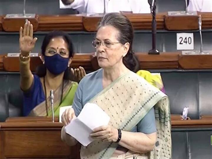 congress leader sonia gandhi speaks in lok sabha parliament budget session Modi goverment सोनिया गांधी ने कोरोना को लेकर लोकसभा में सरकार को घेरा, मिड डे मील पर की ये मांग