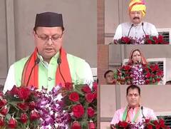 Uttarakhand CM Cabinet 2022: দ্বিতীয়বার উত্তরাখণ্ডের মুখ্যমন্ত্রী হিসেবে শপথ পুষ্কর সিংহ ধামির, কারা ঠাঁই পেলেন মন্ত্রিসভায়?