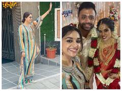 Keerthy Suresh : ఫ్రెండ్ పెళ్లిలో కీర్తీ సురేష్ సందడి 