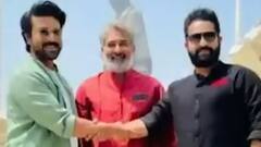 Team RRR worships at Ganga Aarti in Varanasi | Khabar Filmy Hai ( 23 March 2022 )