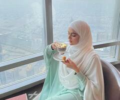 ਸਨਾ ਖਾਨ ਨੇ ਬੁਰਜ ਖਲੀਫਾ 'ਚ ਪੀਤਾ 3300 ਰੁਪਏ ਵਾਲਾ ਚਾਹ ਦਾ ਕੱਪ, ਖਾਸੀਅਤ ਜਾਣ ਕੇ ਹੋ ਜਾਵੋਗੇ ਹੈਰਾਨ