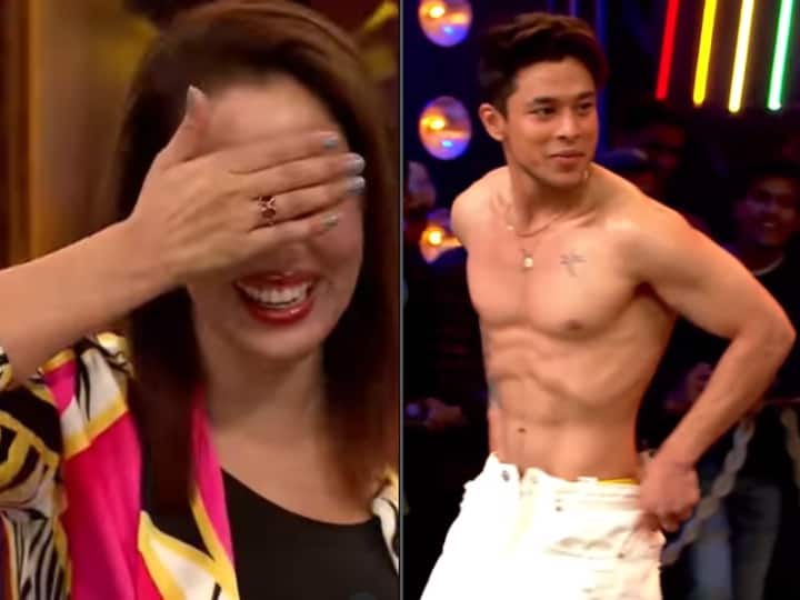 Pratik Sehajpal Removes her Pants Infront Of Munmun Dutta and Bharti Singh In The Khatra Khatra Show प्रतीक सहजपाल ने सबके सामने किया कुछ ऐसा, मुनमुन दत्ता ने शर्म से बंद कर लीं आंखें