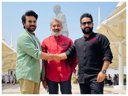 Rajamouli speaks at RRR pre release interview ’ரஜினி ஹீரோ.. கமல் வில்லன்!’ : ராஜமௌலியின் கனவு ப்ராஜக்ட் என்னவா இருந்துச்சு தெரியுமா?