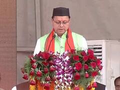 Uttarakhand Cabinet 2022: दूसरी बार मुख्यमंत्री बने पुष्कर सिंह धामी, इन 8 चेहरों को भी मिली मंत्रिमंडल में जगह, देखें तस्वीरें