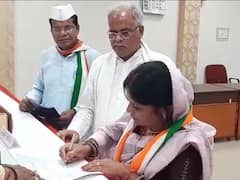 Khairagarh By-Elections: खैरागढ़ विधानसभा उपचुनाव के लिए कांग्रेस की यशोदा वर्मा ने भरा पर्चा, सीएम रहे मौजूद