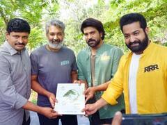 IN PICS | Team RRR Takes Part In 'Green India' Challenge