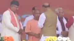 Dhami Oath Ceremony Live Updates: Pramod Sawant reaches Dehradun ground | ABP News
