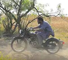 RRR Movie : Details of the bike used by NTR in RRR and interesting facts| ABP Desam