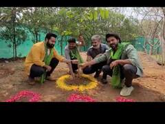 IN PICS | Team RRR Takes Part In 'Green India' Challenge