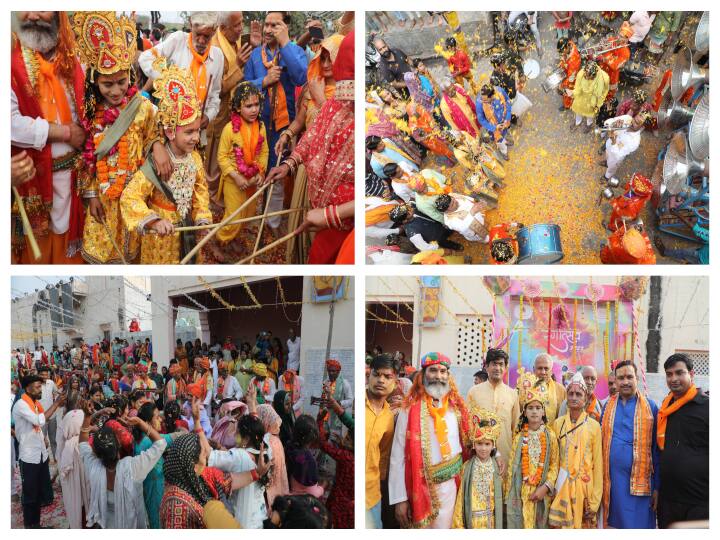 भारत सहित पूरे दुनिया में रंगों के त्योहार (Color Festival) होली (Holi) का विशेष महत्व है. रंगों का यह त्योहार मन को हर्षोल्लास से भर देता है, लोग इस दिन ऊंच-नीच, रंग भेद भूल कर होली के रंग में रंग कर एक समान हो जाते हैं. पूरे भारत में होली अलग-अलग तरह से मनाई जाती है, लेकिन ब्रज की होली (Braj Holi) अपनी अनूठी और अनोखी परंपराओं के कारण पूरे विश्व में प्रसिद्ध है. वैसे तो पूरे देश में एक या दो दिनों तक होली खेली जाती है, लेकिन ब्रज में वसंत पंचमी (Vasant Panchami) से लेकर चैत्र कृष्ण दशमी (Chaitra Krishna Dashami) तक यानि लगभग पूरे 50 दिनों तक होली का रंग ब्रज के कण-कण में छाया रहता है.