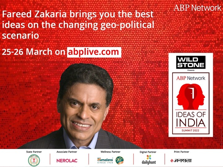 ABP Ideas Of India: What Will Be India's Role In New World Order? Hear Fareed Zakaria Speak On March 26