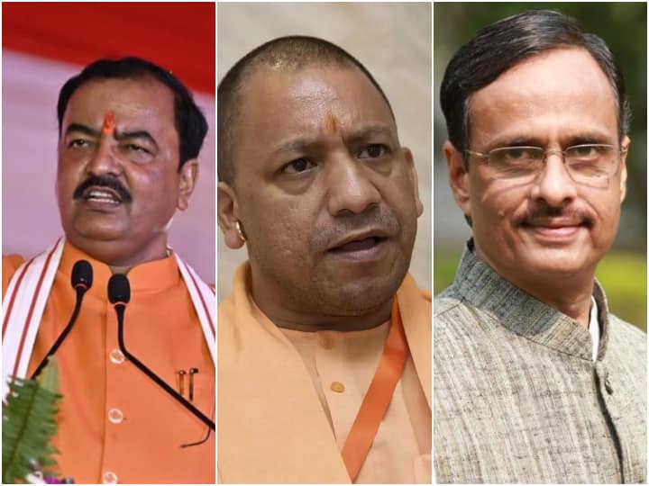 UP politics who will be the deputy cm of uttar pradesh keshav prasad maurya dinesh sharma yogi adityanath क्या केशव प्रसाद मौर्य और दिनेश शर्मा नहीं होंगे डिप्टी सीएम? विधायक दल की बैठक के बाद सस्पेंस बढ़ा!