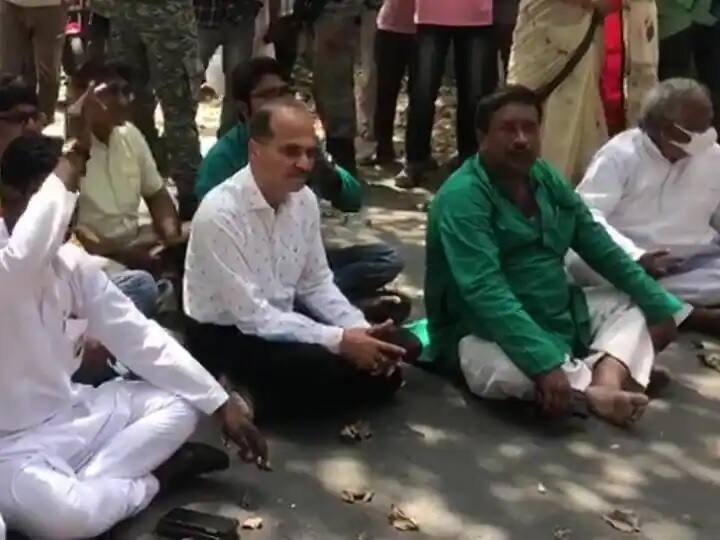 Congress picket on Birbhum violence issue, Adhir Ranjan Chaudhary attacks Mamata Banerjee Birbhum Violence: બિરભુમ હિંસા મુદ્દે કોંગ્રેસ સાંસદ અધીર રંજન ચૌધરીએ કહ્યું, ‘બંગાળમાં દાનવરાજ’