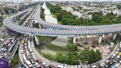 Ultadanga Flyover: নিয়ন্ত্রণ হারিয়ে পোস্টে ধাক্কা, উড়ালপুল থেকে ছিটকে খালে পড়ে গুরুতর আহত স্কুটার আরোহী
